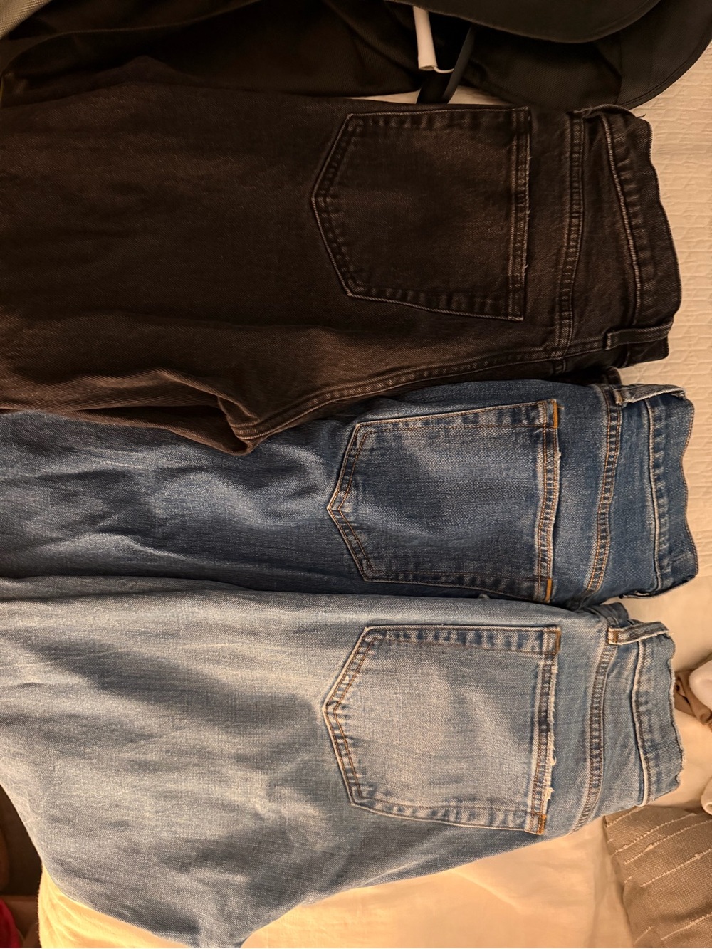 Bundle of Abercrombie Ultra High Rise 90s Slim Straight Jeans -Size 10